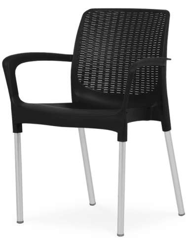 alt= silla Alexa rattan