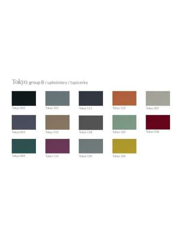 alt= Silla Nord roble asiento y respaldo tapizado