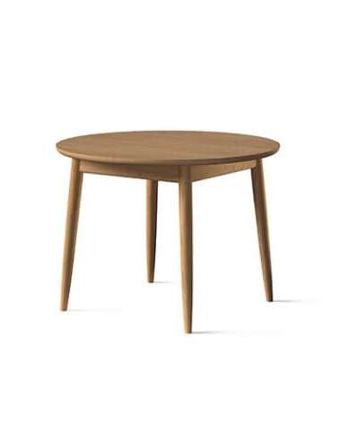 alt= Mesa Toscano roble redonda