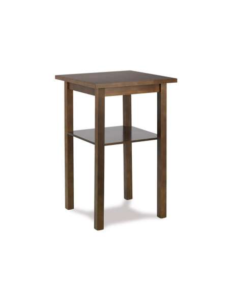 alt= mesa Alta de madera Rivas