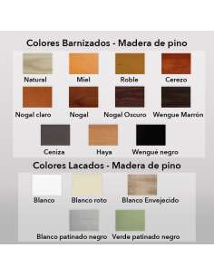 alt= taburete de madera Trona 2