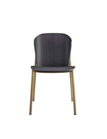 alt= Silla Finn Metal wood