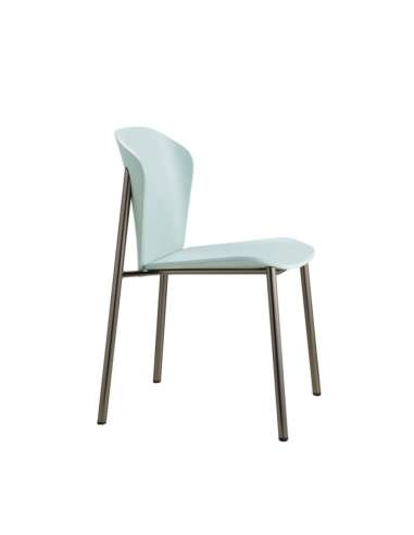 alt= Silla Finn Metal wood