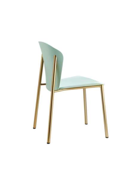 alt= Silla Finn Metal wood