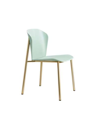 alt= Silla Finn Metal wood