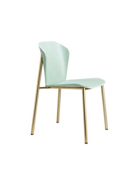 alt= Silla Finn Metal wood