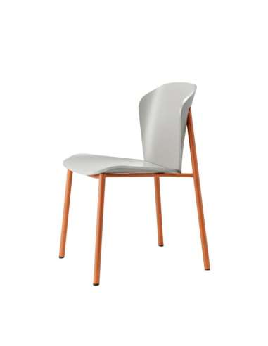 alt= Silla Finn Metal wood