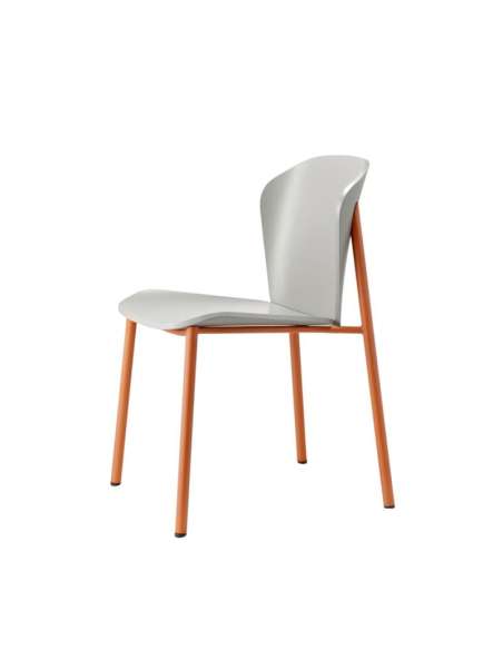 alt= Silla Finn Metal wood