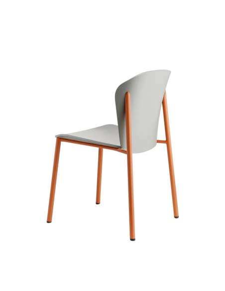 alt= Silla Finn Metal wood