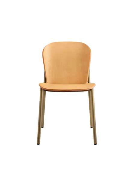alt= Silla Finn Metal wood