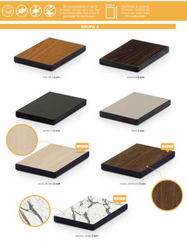 alt= Mesa Alta Deco-H-C-R Aluminio Epoxy