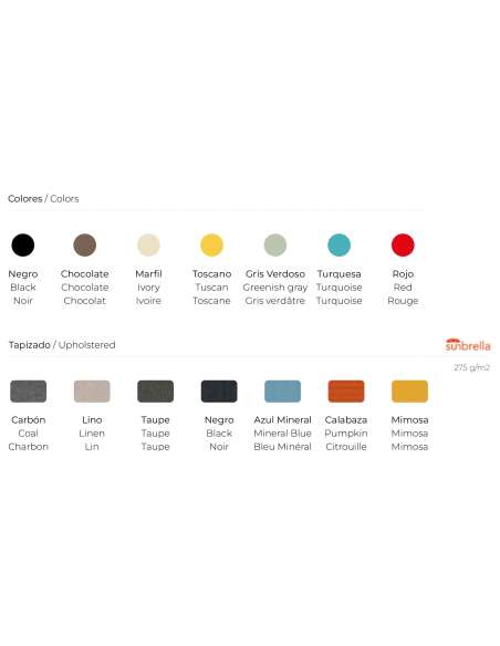 alt= silla Tokyo tapizada