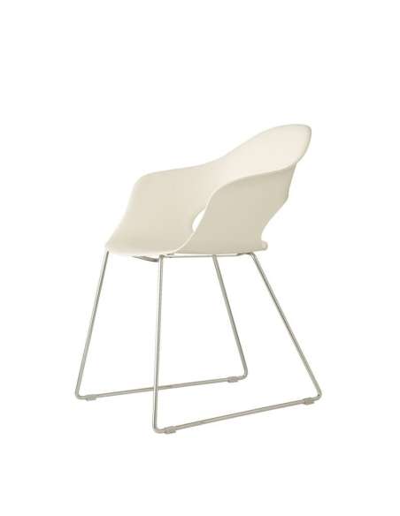 alt= Sillón Lady B con patín deslizante