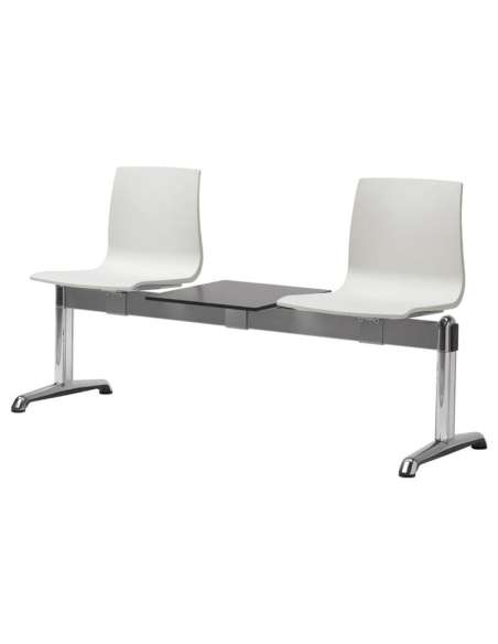 alt= Banco Alice de 2 asiento + 1 estante