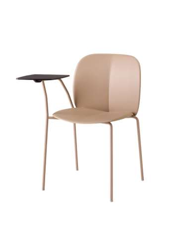 alt= Silla Mentha con tableta de escritura Go Green