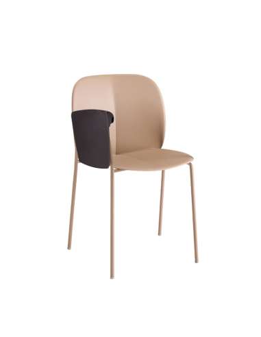 alt= Silla Mentha con tableta de escritura Go Green