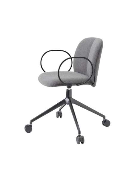 alt= Sillón Mentha Pop con ruedas