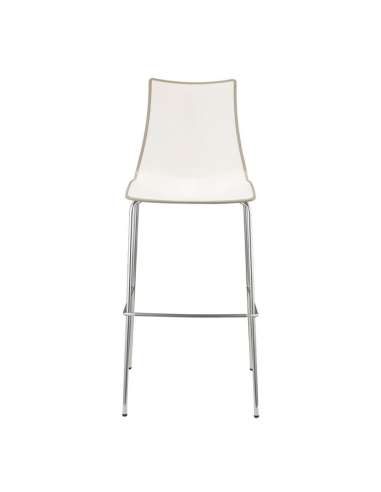 alt= Taburete Zebra Bicolor 80