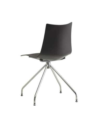 alt= Silla Zebra Tecnopolímero con trípode