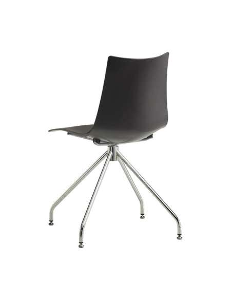 alt= Silla Zebra Tecnopolímero con trípode