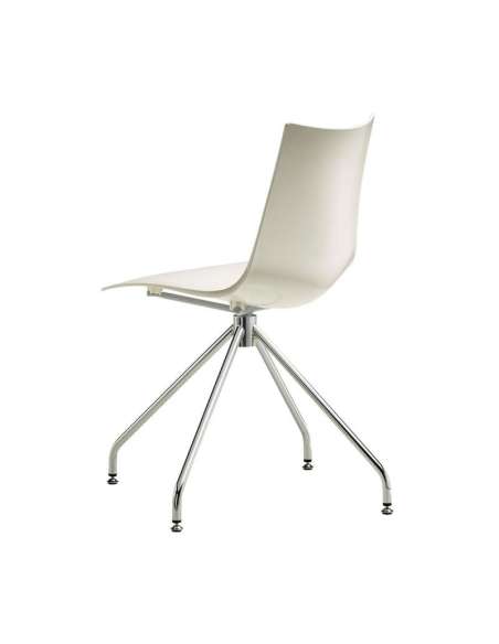 alt= Silla Zebra Tecnopolímero con trípode