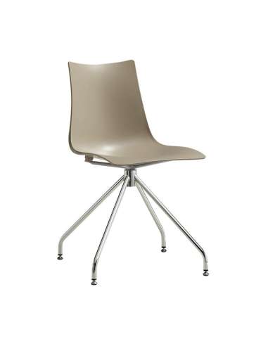 alt= Silla Zebra Tecnopolímero con trípode
