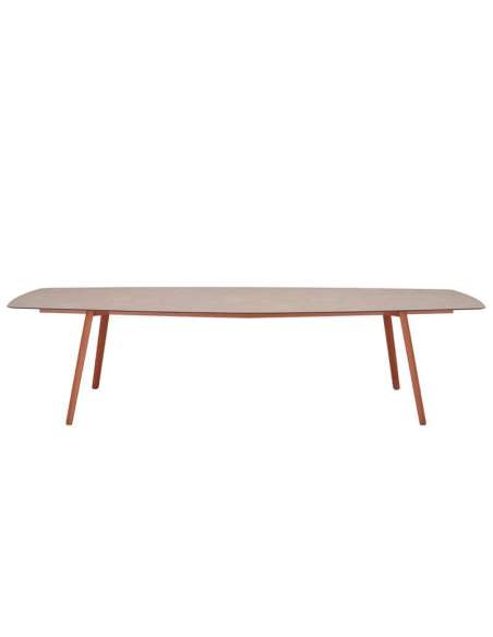 alt= Mesa Squid 210x110 cm. Hexagonal
