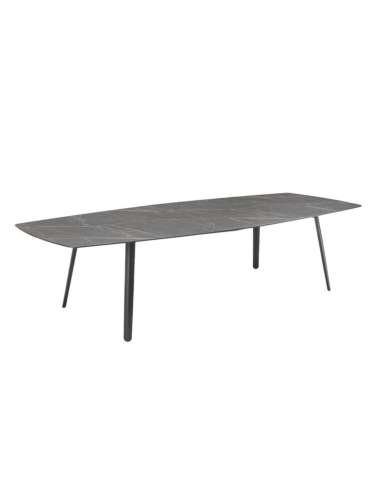 alt= Mesa Squid 300x130 cm. Hexagonal