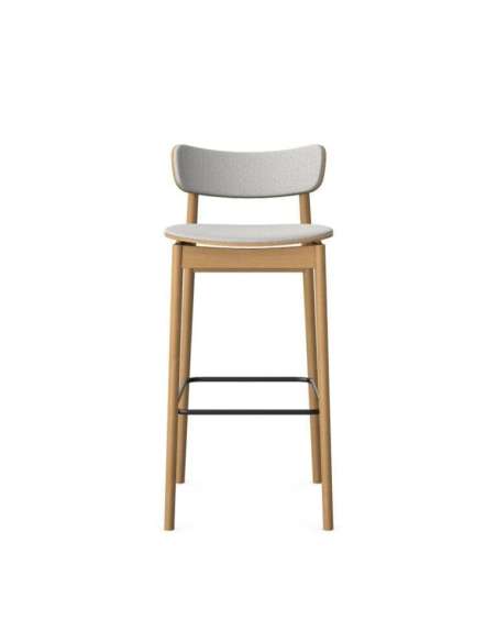 alt= Taburete Nopp tapizado