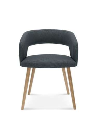alt= Sillón Cube Roble