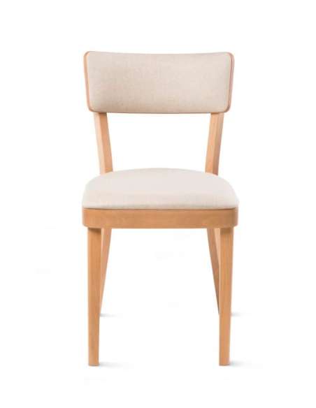 alt= Silla Solid Roble tapizada