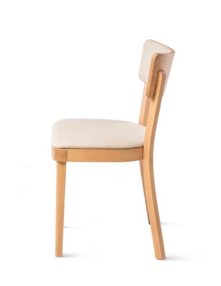 alt= Silla Solid Roble tapizada