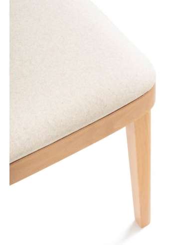 alt= Silla Solid Roble tapizada