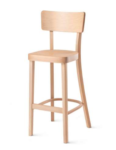 alt= Taburete Solid Roble