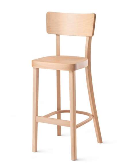 alt= Taburete Solid Roble