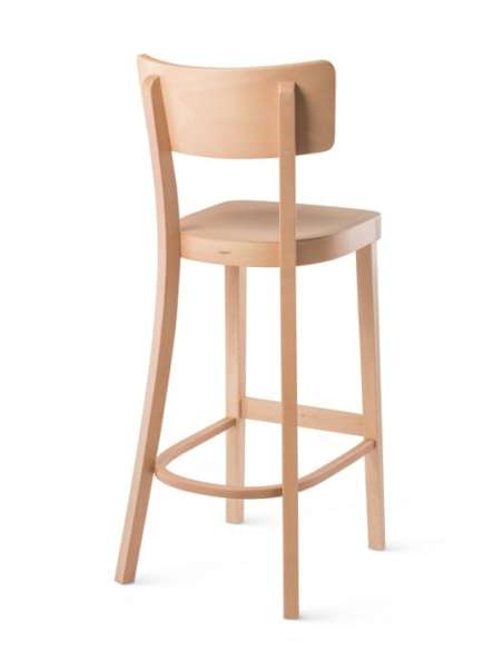 alt= Taburete Solid Roble