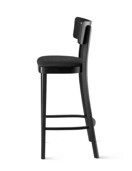 alt= Taburete Solid Roble tapizado