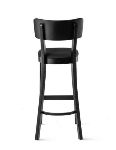 alt= Taburete Solid Roble tapizado