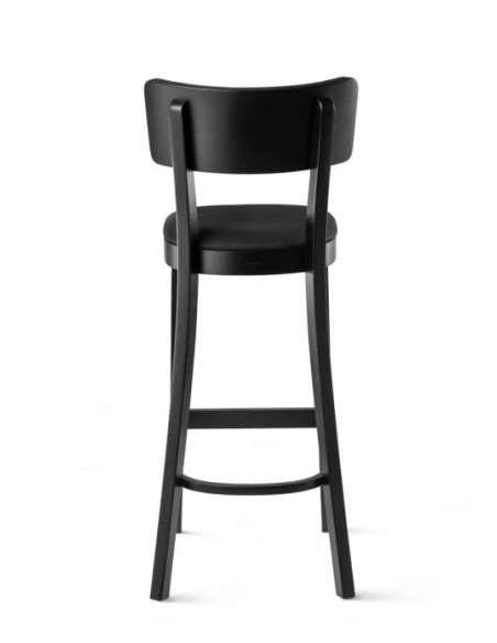 alt= Taburete Solid Roble tapizado
