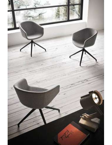 alt= Silla Basket U tapizada