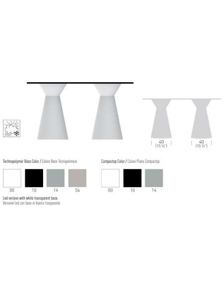 alt= Mesa ROLLER DOBLE