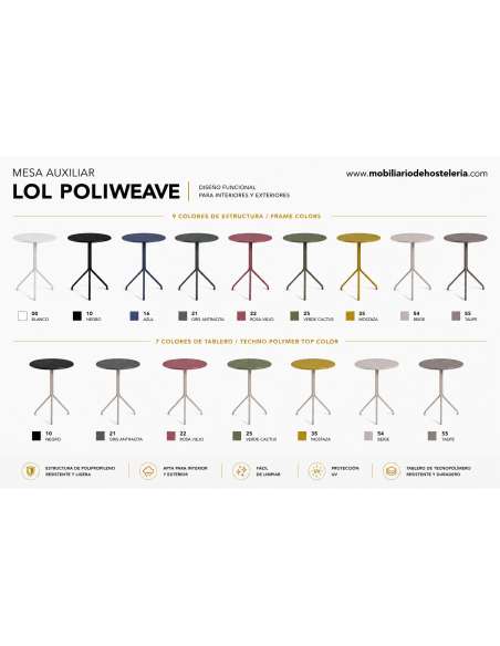 alt= Mesa Lol Poliweave