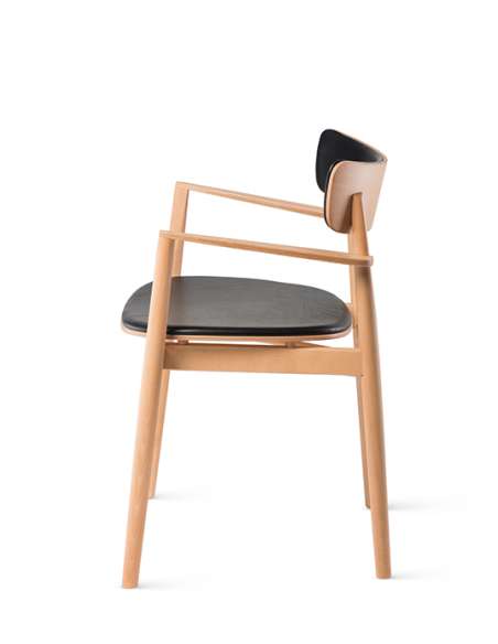 alt= Sillón Nopp tapizado
