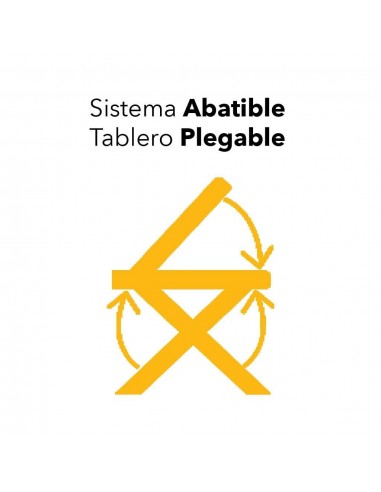 alt= mesa Lorena 4 abatible